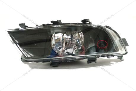 _уценка1_точка на стекле_Фара противотуманная левая черная Skoda Superb II (08-15) (99411800802) DPA '99411800802UCENKA1