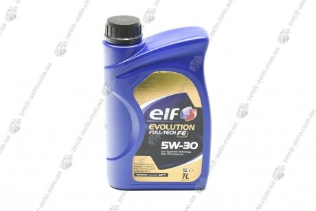 Масло ДВС 5W30 1 л FULLTECH FE Evolution ELF 194906