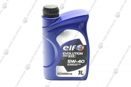 Масло ДВС 5W40 1 л SXR Evolution ELF 196114