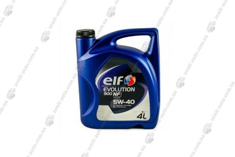 Олива ДВЗ 5W40 4 л NF Evolution ELF 196146