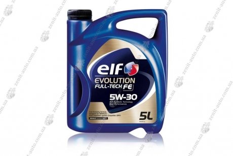 Масло ДВС 5W30 5 л FULLTECH FE Evolution ELF 211433