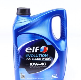 Масло ДВС 10W40 5 л Turbo Diesel Evolution ELF '214121