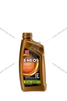 Масло ДВС 0W-20 ENEOS ULTRA API SM, ILSAC GF-5, 1л, синт. Eneos EU0021401N