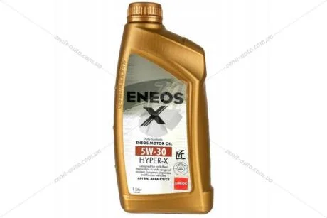 Масло ДВС 5W-30 ENEOS HYPER-X API SN, ACEA C2/C3, 1л, синт. Eneos EU0039401N