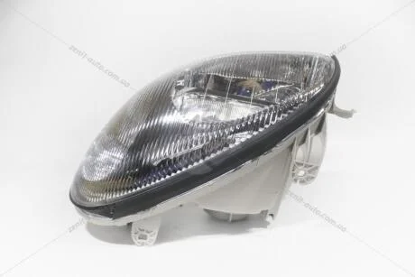 Фара блок Ланос/Сенс лев (без ел.кор) (сірий корпус) EuroEx EX-HL04610GL