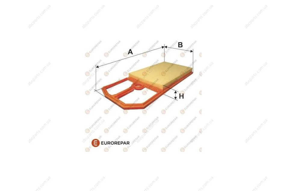 Фiльтр повiтряний Citroen Berlingo/ Peugeot Partner EP6C B Eurorepar EUROREPAR 1611158080 (фото 1)