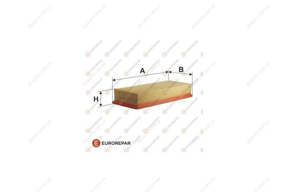 Фільтр повітряний Nemo 1.4 i 75 (TU3A) PSA Eurorepar EUROREPAR 1611158480 (фото 1)