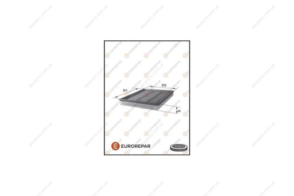 Фільтр повітряний Berlingo-Partner TU5JP4 PSA Eurorepar EUROREPAR E147302 (фото 1)