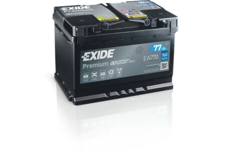 АКБ 6СТ-77 R+ (пт760) (необслуг) Premium Exide EXIDE EA770