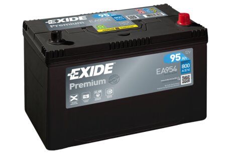 АКБ 6СТ-95 R+ (пт800) (необслуг) Asia Premium EXIDE EA954