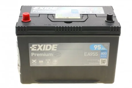 АКБ 6СТ-95 L+ (пт800) (необслуж) Asia Premium Exide EXIDE EA955