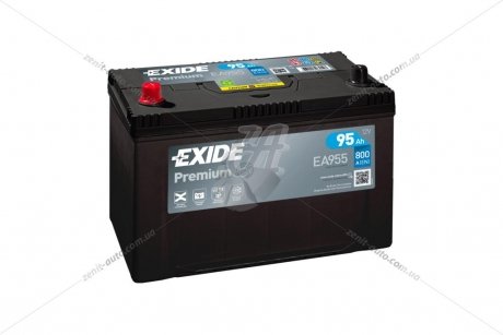 АКБ 6СТ-95 L+ (пт800) (необслуг) Asia Premium EXIDE EA955