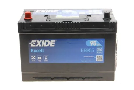 АКБ 6СТ-95 L+ (пт760) (необслуж) Asia EXCELL Exide EXIDE EB955