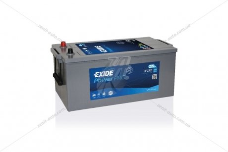 АКБ 6СТ-235 Тип3 Euro (пт 1300) POWER PRO EXIDE EF2353