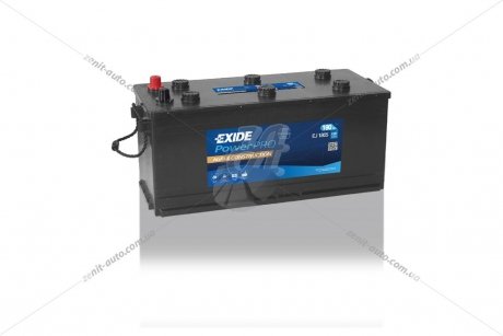 АКБ 6СТ-185 Тип3 Euro (пт 1150) POWER PRO AGRI EXIDE EJ1805