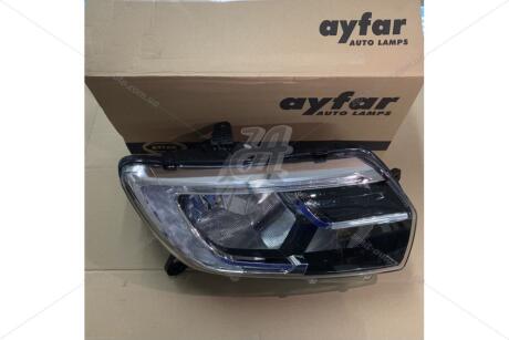 Фара передняя правая (AYFAR) LED, мех. регулировка Renault Logan Sandero II (AYF-404534) EXXEL 'AYF-404534