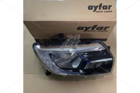 Фара передняя правая (AYFAR) LED, мех. регулировка Renault Logan Sandero II (AYF-404534) EXXEL 'AYF-404534