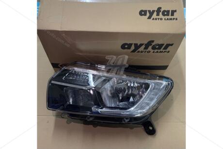 Фара передняя левая (AYFAR) LED, мех. регулировка Renault Logan Sandero II (AYF-404535) EXXEL 'AYF-404535