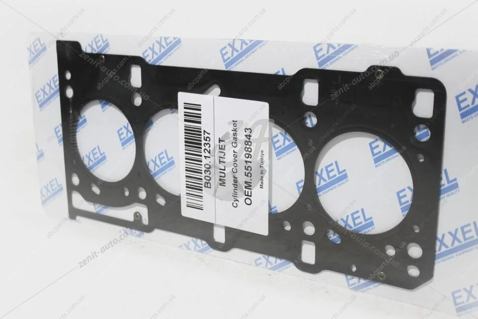 Прокладка ГБЦ (0.72mm) FIAT FIORINO 1.3D, OPEL ASTRA 1.3D, SUZUKI SWIFT 1.3D EXXEL B030.12357 (фото 1)