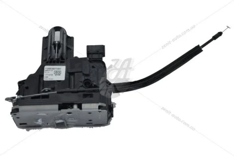Замок нижний с тросиком двери задней правой Citroen Nemo/Fiat Fiorino/Peugeot Bipper (07-16) EXXEL B030.14393