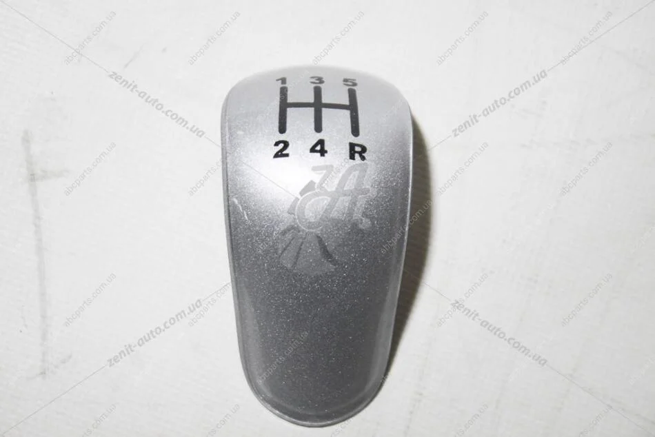 Ручка рычага переключения передач FORD FIESTA, TRANSIT, CONNECT, TOURNEO, FUSION (5МКПП, хром) EXXEL B030.74422 (фото 1)