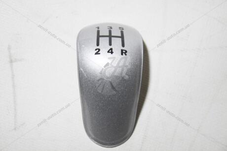 Ручка рычага переключения передач FORD FIESTA, TRANSIT, CONNECT, TOURNEO, FUSION (5МКПП, хром) EXXEL B030.74422