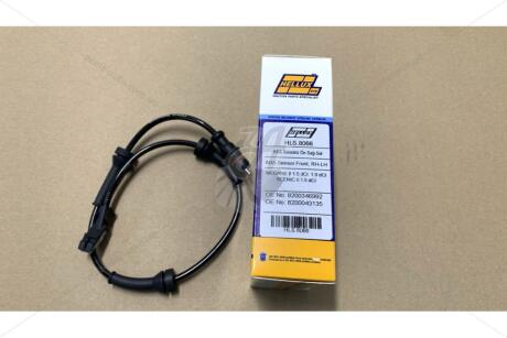 Датчик ABS Renault Megane II,Scenic II,Grand Scenic II (02-) зад EXXEL HLS.8066