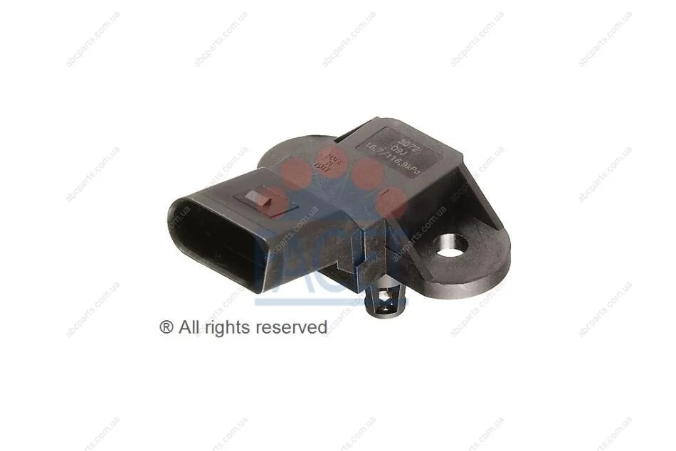 Датчик давления наддува (4 конт.) AUDI A3/SKODA FABIA 1.0-2.0 91- Facet FACET 10.3072 (фото 1)
