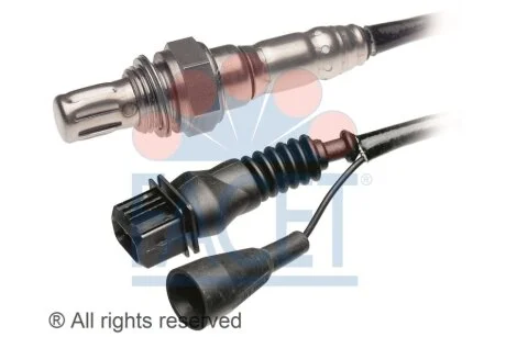 Датчик кисню (лямбда-зонд) (3 пров., 710mm) AUDI 100/80/A6/VW PASSAT 1.8-4.2 85-99 Facet FACET 10.7051