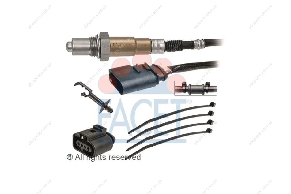 Датчик кисню (лямбда-зонд) Audi A4/A6/ Skoda Octavia/ VW Bora/Golf/Passat 1.0-6.0 94-10 Facet FACET 10.8247 (фото 1)