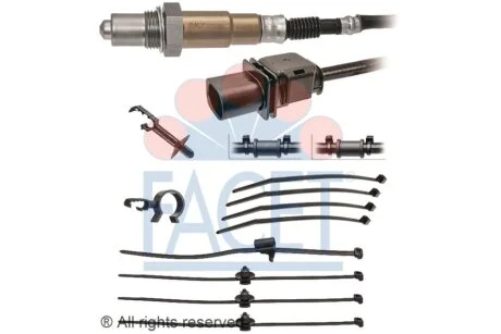 Датчик кислорода (лямбда-зонд) Caddy/Crafter/T5 2.0TDI Facet FACET 10.8374