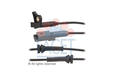Датчик ABS Peugeot 307, 00- перед Л/Пр Facet FACET 21.0035