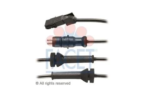Датчик ABS Renault MEGANE II,SCENIC II,GRAND SCENIC II 02- задній Л/Пр Facet FACET 21.0052