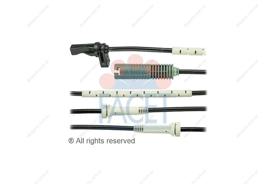 Датчик ABS BMW 1(E81,E88), 3(E90) 05- передн Л/Пр Facet FACET 21.0089 (фото 1)