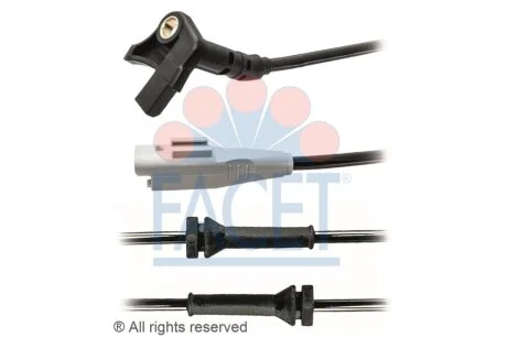 Датчик ABS перед Berlingo/Partner 08- Facet FACET 21.0092