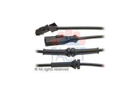 Датчик ABS Renault FLUENCE, GRAND SCENIC III,MEGANE III 08- задній Л/Пр Facet FACET 21.0104
