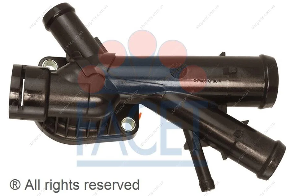 Фланец системи охлаждения Audi A1, A3 (03-15)/VW Caddy, Golf, Passat (08-17)/Skoda Fabia, Octavia, Superb (04-15) 1.6, 2.0 TDI (26.0004) Facet FACET '260004 (фото 1)