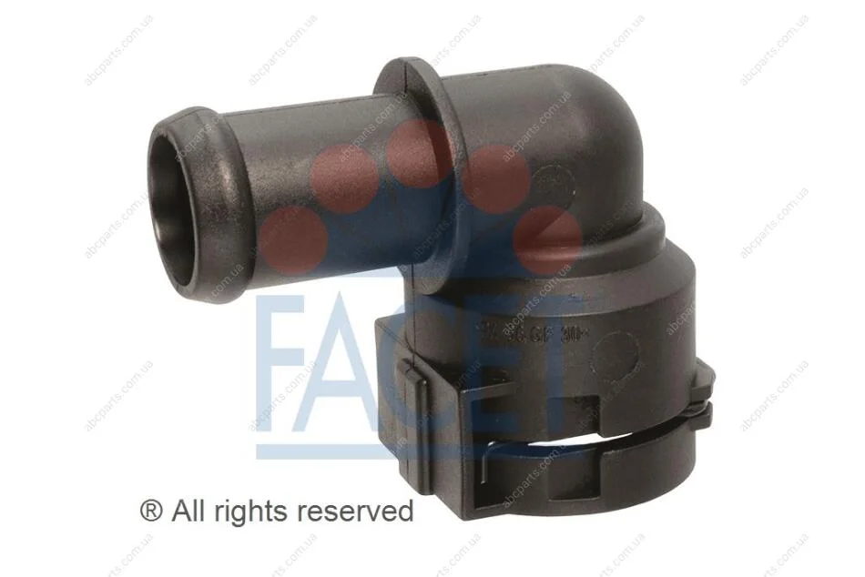 Фланец системи охлаждения Audi A3 (03-14)/VW Golf, Jetta, Tiguan, Crafter (05-18)/Skoda Octavia, Superb (04-15) 1.9 Tdi, 2.0 T (26.0007) Facet FACET '260007 (фото 1)