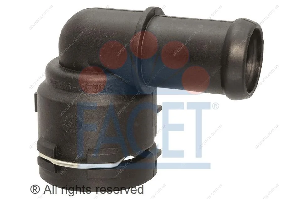Фланец системи охлаждения Audi A3 (03-13)/VW Golf (04-13)/Skoda Octavia (04-13) 1.9TDi, 2.0TDi (26.0021) Facet FACET '260021 (фото 1)