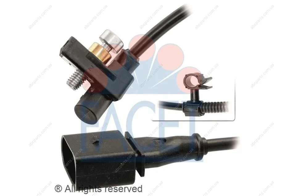 Датчик обертів коленвала VW GOLF II,GOLF III,POLO,VENTO 1.0/1.4 91-05 Facet FACET 9.0446 (фото 1)