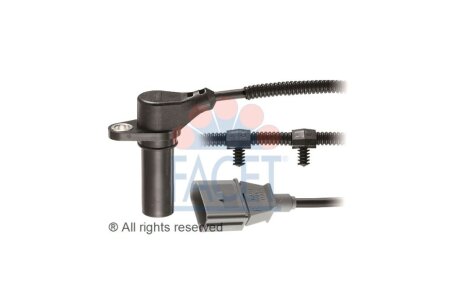 Датчик оборотов коленвала VW Bora, Golf, Sharan, Transporter T5 (03-09) FACET 9.0504