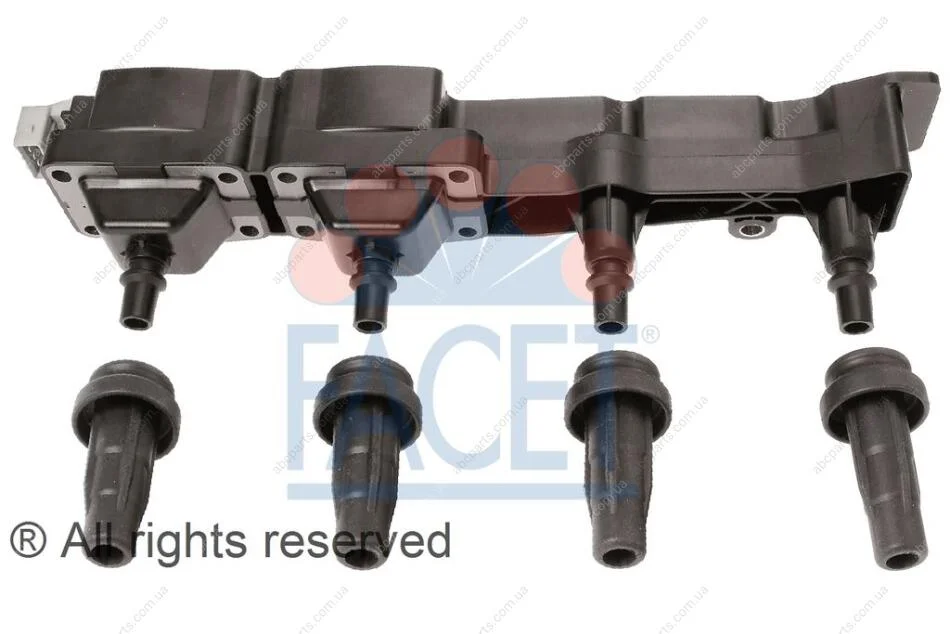 Катушка зажигания Citroen Berlingo/ Peugeot 206/307/Partner 1.6 00- Facet FACET 9.6307 (фото 1)