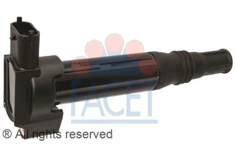 Катушка зажигания Citroen C1, C3, C4 (14-)/Peugeot 108, 208, 2008 (13-) 1.2 Vti (9.6509) Facet FACET '96509
