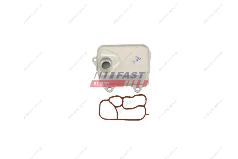 Радиатор масляный Audi A4 (B8,B9)/ Skoda Octavia III/ VW Golf VII, Passat B8 2.0 TFSI (FT00665) Fast FAST 'FT00665 (фото 1)