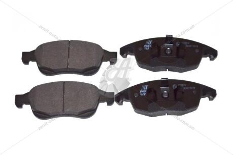 Колодки гальмівні перед. Citroen Berlingo/Peugeot Partner 08- FAST FT29514