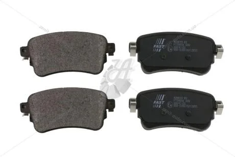 Колодки гальмівні зад. Citroen Jumpy (16-) без датчика Fast FAST FT29556