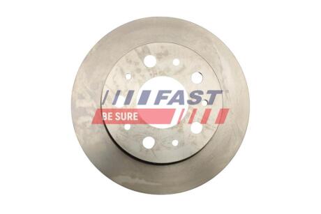 Диск гальмівний задній Fiat Ducato 2.3 JTD (14-) вентильований FAST FT31532