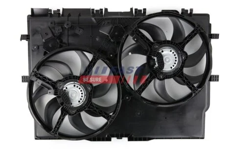 Дифузор радіатора охолодження з 2 вентиляторами Fiat Ducato (06-) Fast FAST FT56196