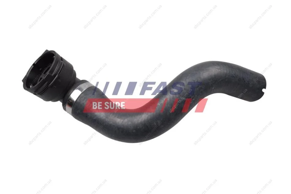 Патрубок радіатора охолодження нижній пра Fiat Doblo (09-) 1.3JTD Fast FAST FT61352 (фото 1)