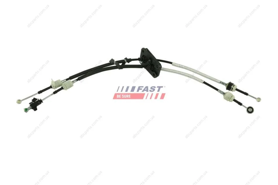 Трос переключення передач двойной Fiat Ducato 2.2HDI (06-) (12-) 1115/847+1048/777мм Fast FAST FT73084 (фото 1)
